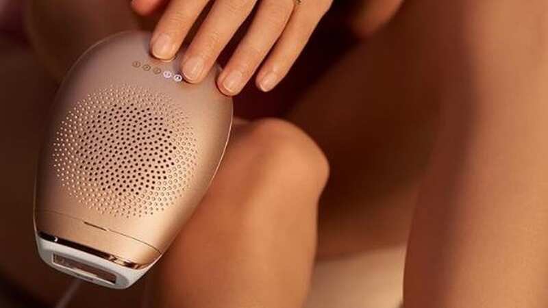 The Philips Lumea IPL Hair Removal device comes with five comfort settings (Image: Amazon)