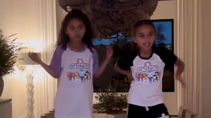 Khloe Kardashian was slammed online for filming her daughter and niece (Image: @Khloekardashian)