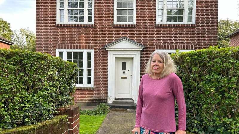 Gail Roberts is proud to be the last resident standing (Image: Derby Telegraph)