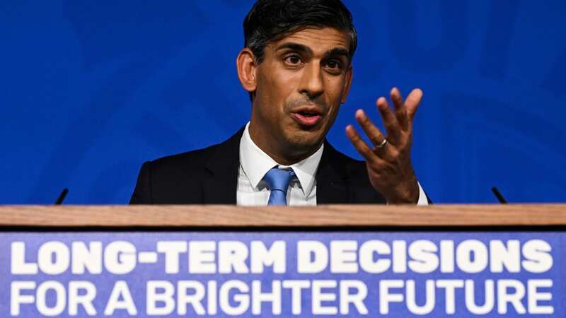 Rishi Sunak announced the changes during a press conference last month (Image: AP)