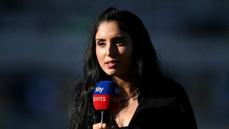 Cricket presenter Zainab Abbas (Image: Gareth Copley/Getty Images)