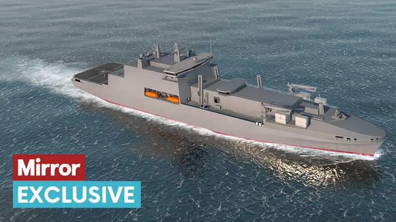 Three Fleet Solid Support ships will be built for the Royal Feet Auxiliary (Image: Issued by the Ministry of Defence)
