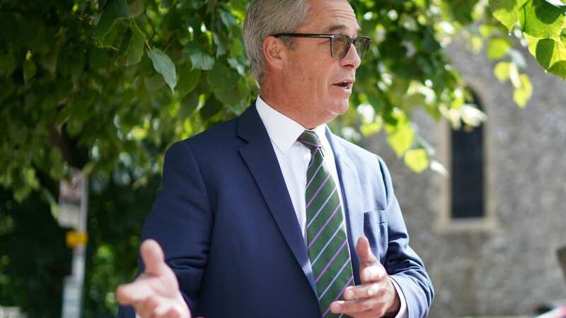 Farage revealed that he had been "refused banking facilities" by ten other banks before finally finding a new home with Lloyds. (Image: PA Wire/PA Images)