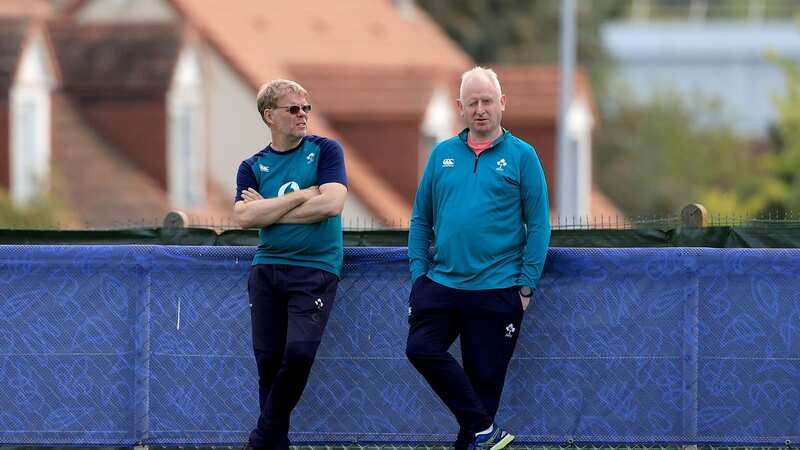 Einar Einarsson (left) has helped keep the Ireland squad primed for World Cup glory (Image: Dan Sheridan/INPHO/REX/Shutterstock)
