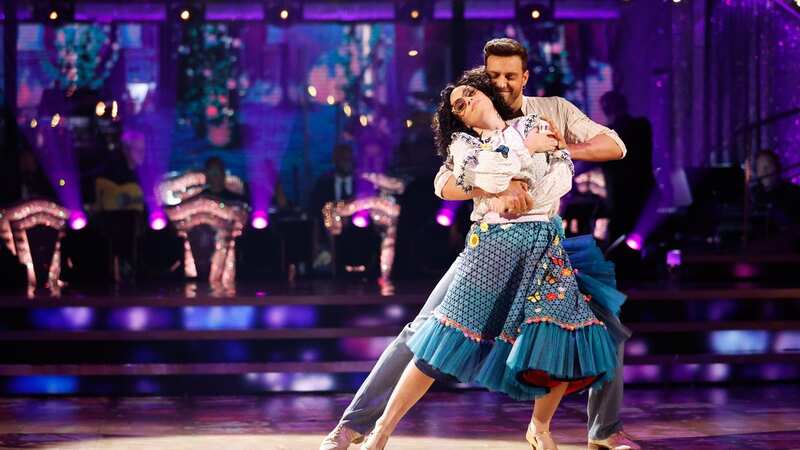 Ellie and Vito on the Strictly dance floor (Image: PA)