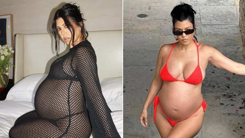 Kourtney is expecting her first child with husband Travis Barker