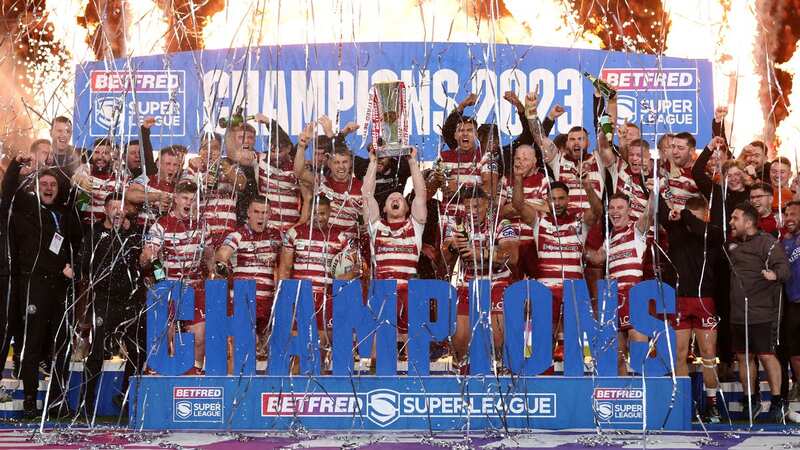 Wigan celebrate their sixth Super League crown (Image: Getty Images)