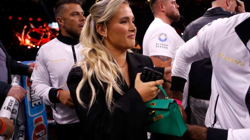 Molly-Mae Hague reacts after Tommy Fury beats KSI (Image: PA)