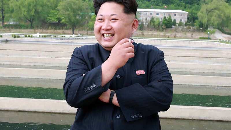Kim Jong-Un was said to have executed a general by throwing him into a piranha-filled tank (Image: Getty)
