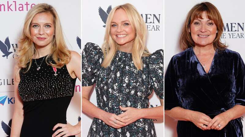 Emma Bunton and Lorraine Kelly lead celeb arrivals at Women of the Year Awards