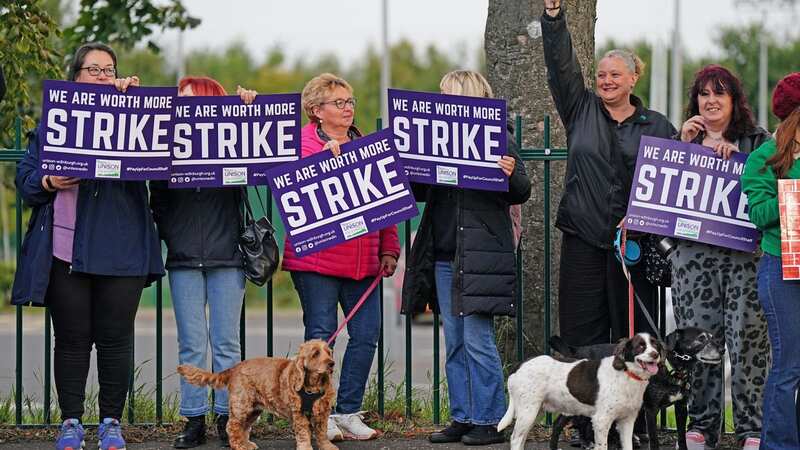 90% of members voted against the latest pay proposal. (Image: PA Wire/PA Images)