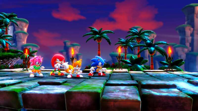 Sonic and friends return in this new co-op entry which evokes the glory days of Mega Drive sonic (Image: Sega)