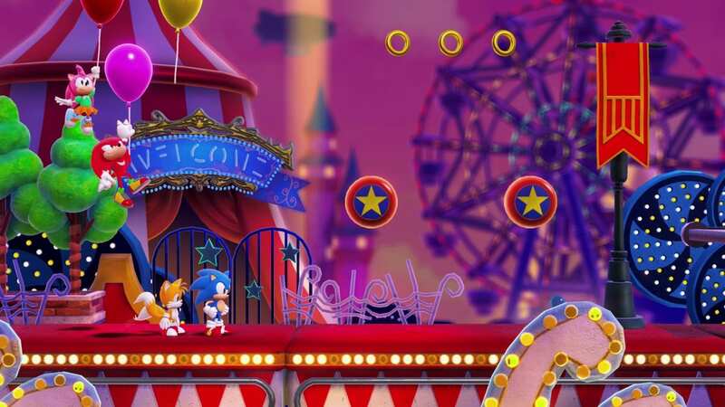 Sonic Superstars introduces four-player co-op to the series (Image: Sega)