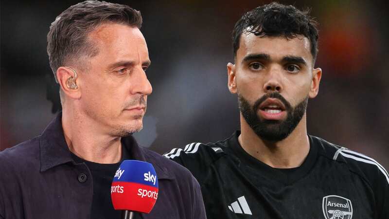 David Raya gives honest response to Gary Neville