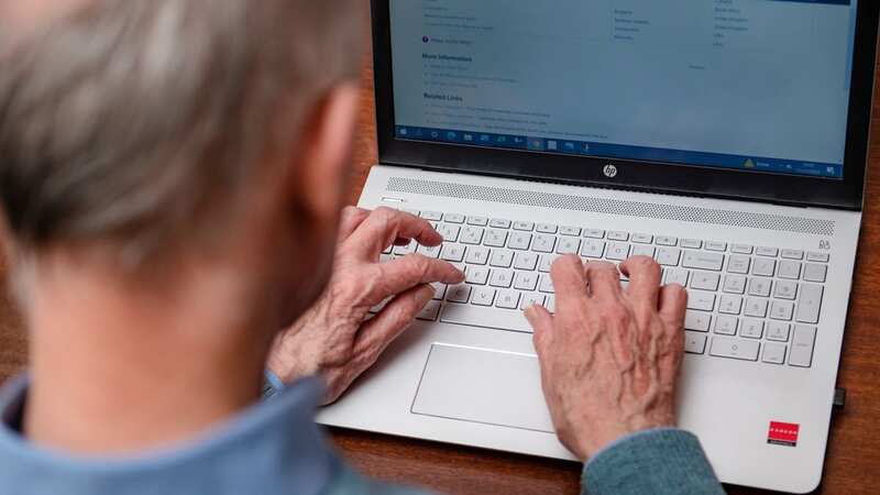 Six in ten over-65s struggle to keep up with online platforms, apps, and software (Image: SWNS)