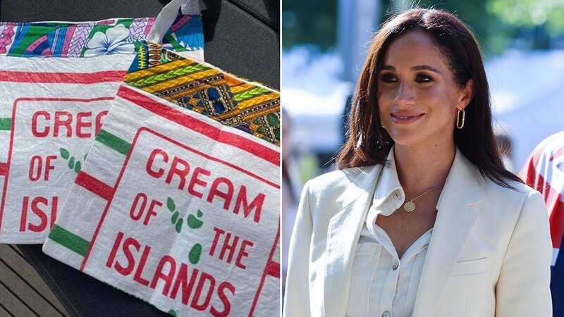 Meghan was seen supporting a small brand (Image: www.sevenfiresart.com)