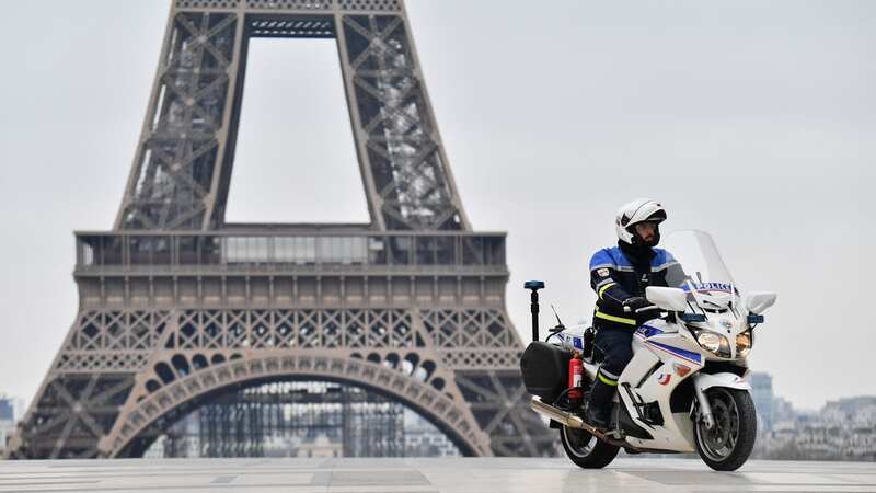 A British police officer said she was raped in Paris on Monday (Image: Anadolu Agency via Getty Images)