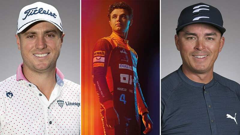 A landmark competition between golfers and Formula 1 drivers will take place before the Las Vegas Grand Prix in November (Image: PA)