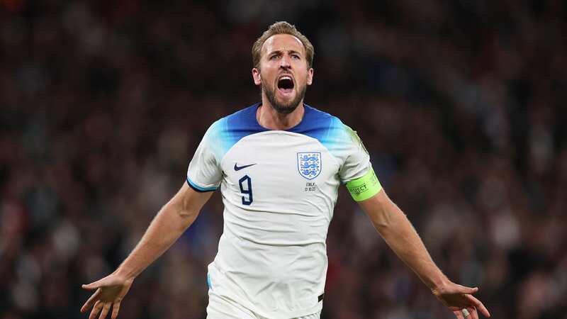 Harry Kane scored twice to secure qualification for England (Image: Richard Heathcote/Getty Images)