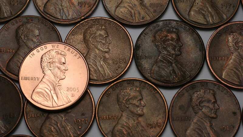 A double die obverse Lincoln cent sold for a record breaking $126,500 in 2008 (Image: Getty Images)
