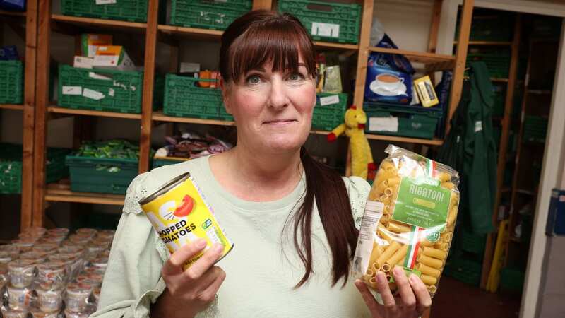 Community worker Helen, who previously used the North Liverpool Foodbank (Image: Julian Hamilton/Daily Mirror)