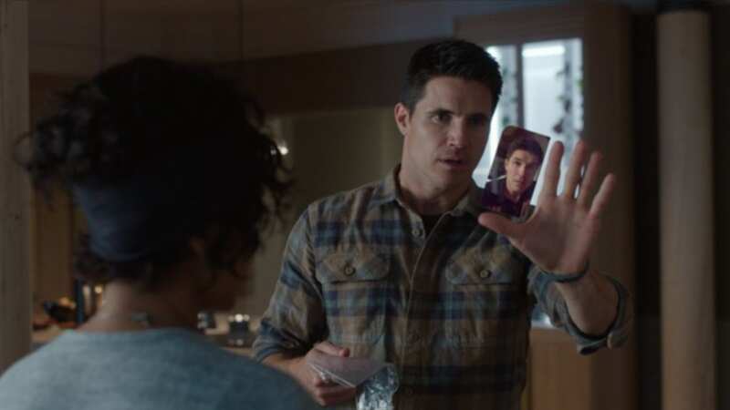 Robbie Amell returns as Nathan in Upload (Image: Courtesy of Prime Video)