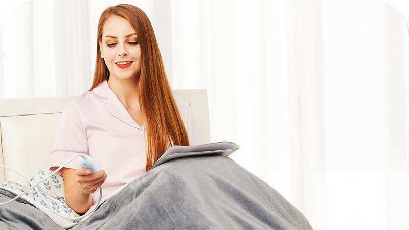 Electric blankets can be much cheaper to run than expensive central heating (Image: Mia&Coco)