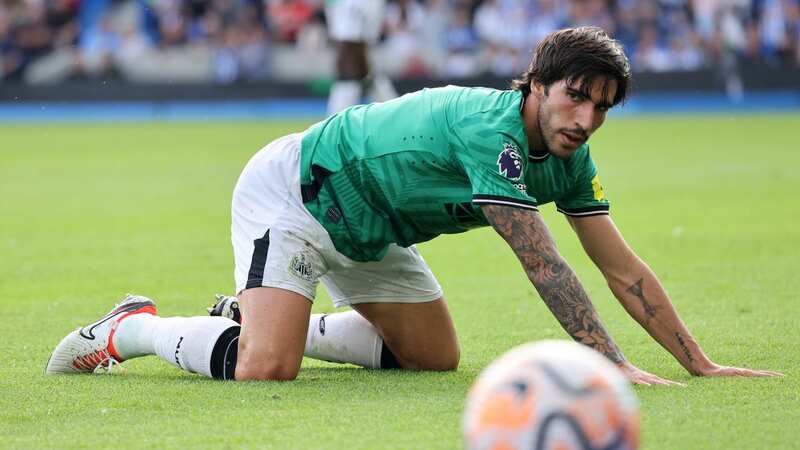 Sandro Tonali faces a lengthy suspension after admitting to placing wagers on matches in which his Milan team were involved. (Image: Iain Buist/Newcastle Chronicle)