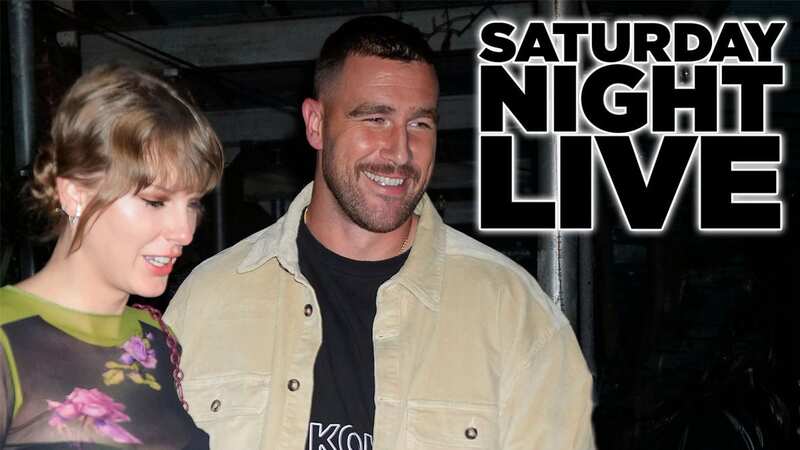 Travis Kelce appeared on Saturday Night Live at the weekend mocking "Taylor Swift Mania