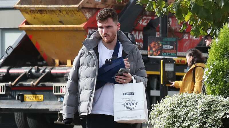 Andy Robertson was spotted in Wilmslow (Image: Eamonn and James Clarke)