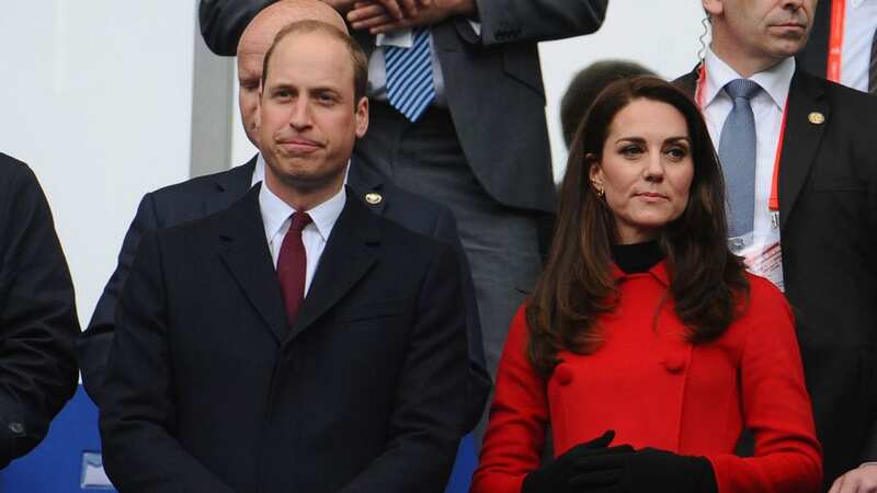 Kate issued a warning to her husband which was captured by cameras (Image: Getty Images)