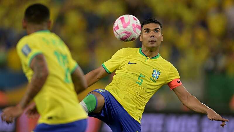 Casemiro picked up an injury while playing for Brazil (Image: Pedro Vilela/Getty Images)