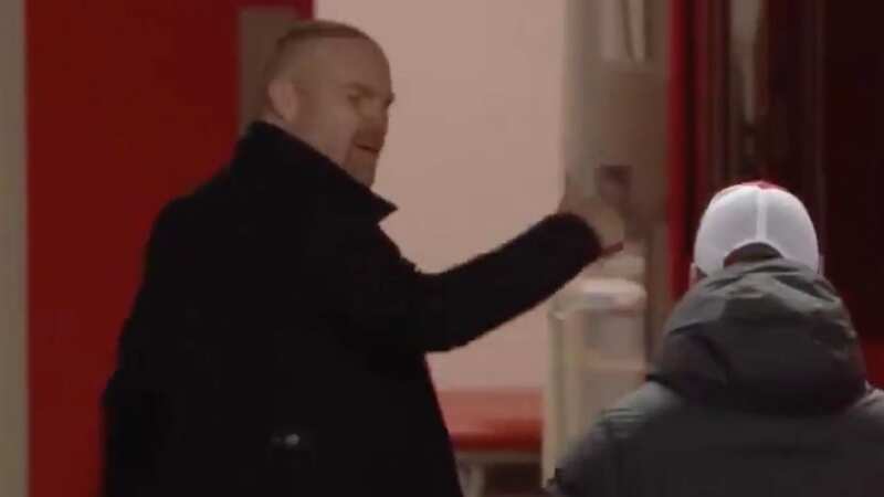Sean Dyche and Jurgen Klopp clashed in January 2021 (Image: Sky Sports)