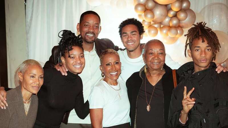 The star shared a sweet family image, including Jada, her mother Adrienne, his own mother Caroline and his son, Jaden and daughter, Willow. (Image: Instagram/ Will Smith)