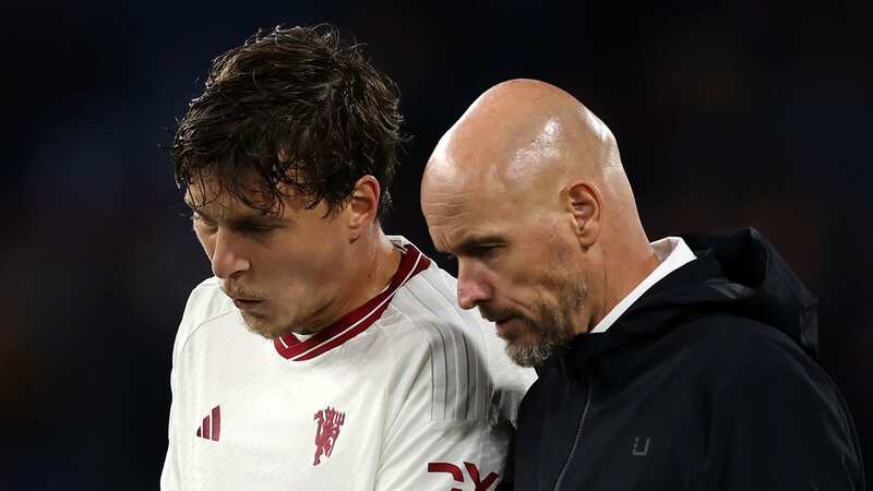 Erik ten Hag has spoken out about Victor Lindelof (Image: Getty Images)