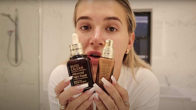 For a limited time only, the gift set even includes the celeb-favourite Advanced Night Serum worth £65! (Image: @MollyMae Youtube)
