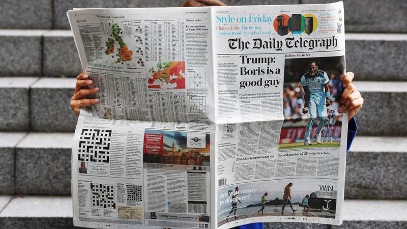 The Telegraph could fetch about £500 million from the sale. (Image: PA Archive/PA Images)