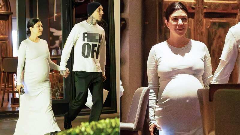 Travis and Kourtney enjoyed a date night