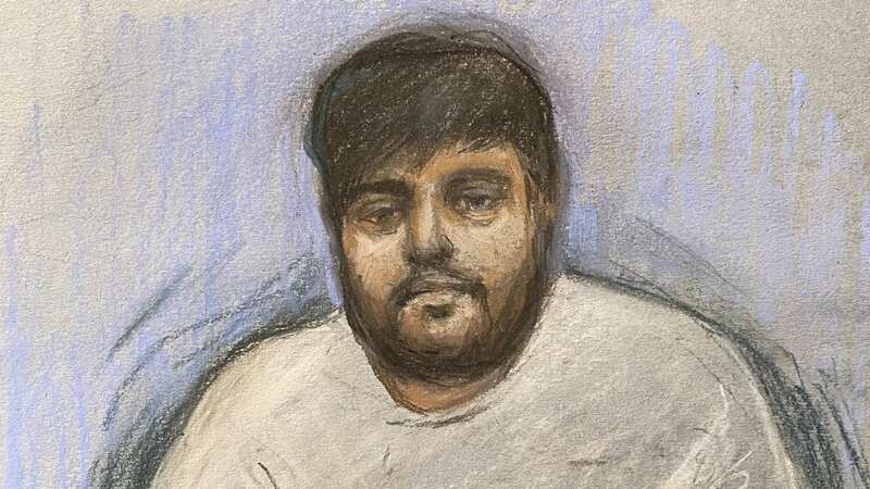 Court sketch of Mohammed Farooq (Image: PA)