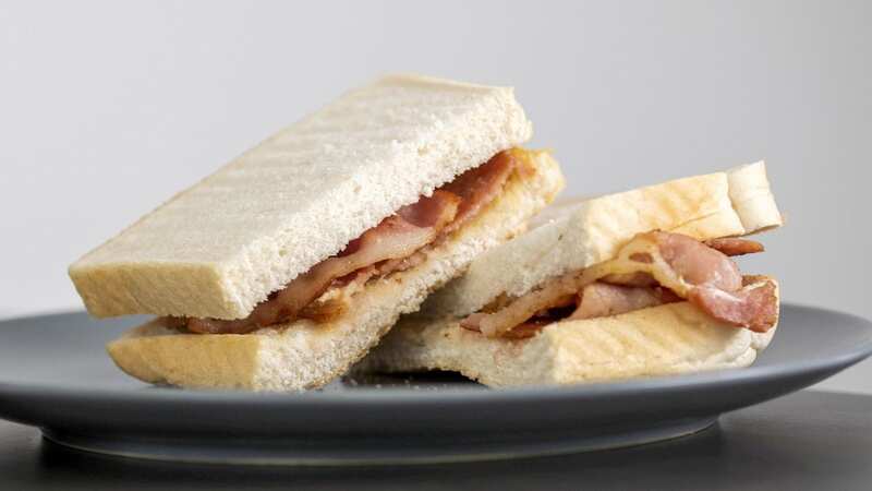 Just two bacon sandwiches a week can increase the risk of diabetes, say scientists (Image: SWNS)