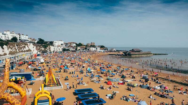 A representative for Thanet District Council explained that the area had seen an unusually high amount of seaweed washed up on the beach this year (Image: Getty Images)