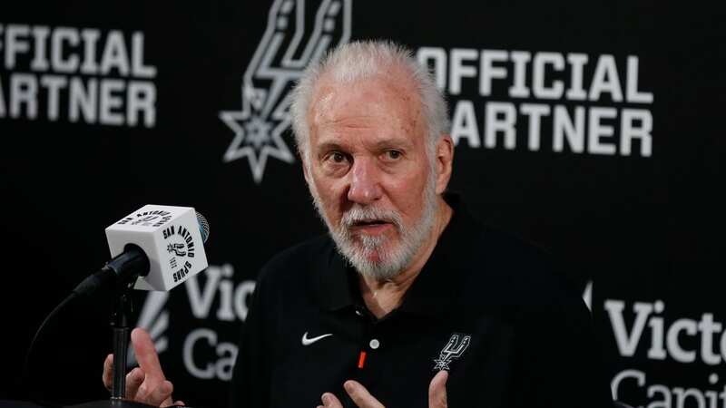 San Antonio Spurs head coach Gregg Popovich has issued a stern rebuttal to comments made by Steve Kerr (Image: Ronald Cortes/Getty Images)