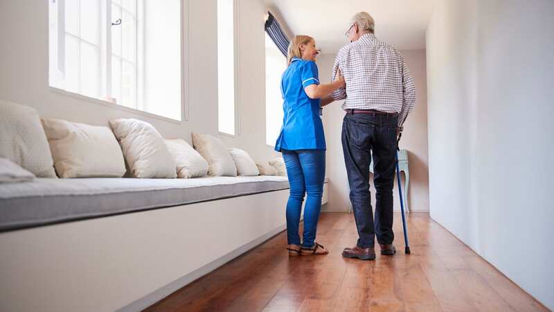 Walking progressively slower each year could also be a sign of dementia (Image: Getty Images/iStockphoto)