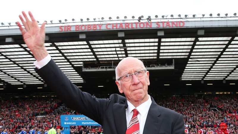 Sir Bobby Charlton passed away on Saturday (Image: Manchester United via Getty Images)