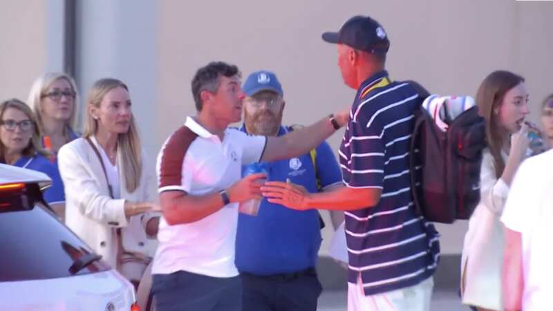 Rory McIlroy clashed with two caddies
