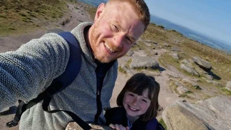 Matt is on a fundraising mission with his daughter (Image: Matt Heywood)