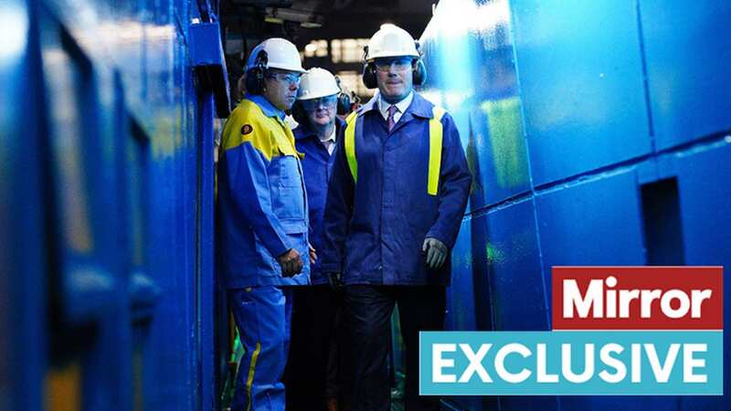 Labour leader Keir Starmer visited Tata Steel