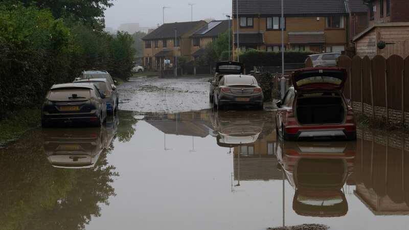 Devastation caused by floods at Catcliffe, Rotherham (Image: Andy Stenning/Daily Mirror)