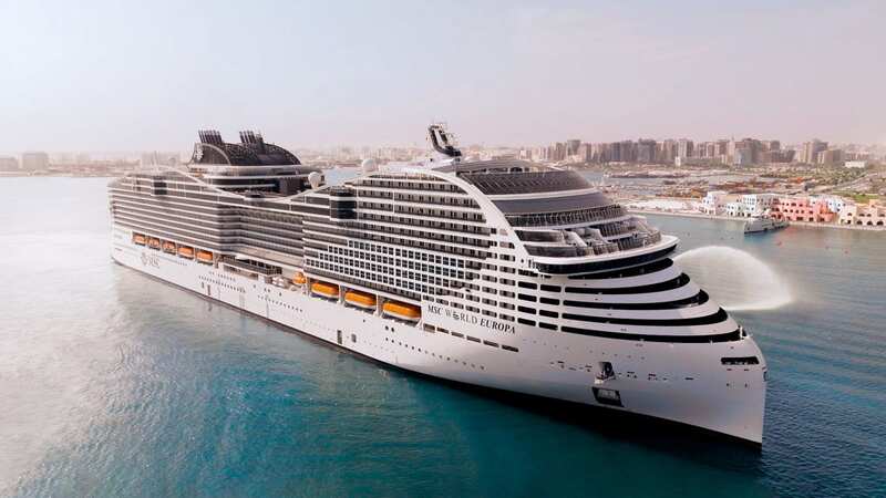 MSC Cruises has decided to stop sailing to ports in the Red Sea (Image: DAILY MIRROR)