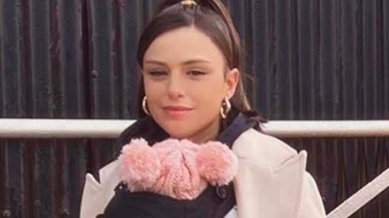 Cher Lloyd shares sweet snaps of newborn baby as she goes family pumpkin picking